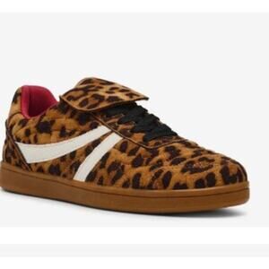 Steve Madden Madrid Sneaker tan/Black Leopard Print Women's US 8.5